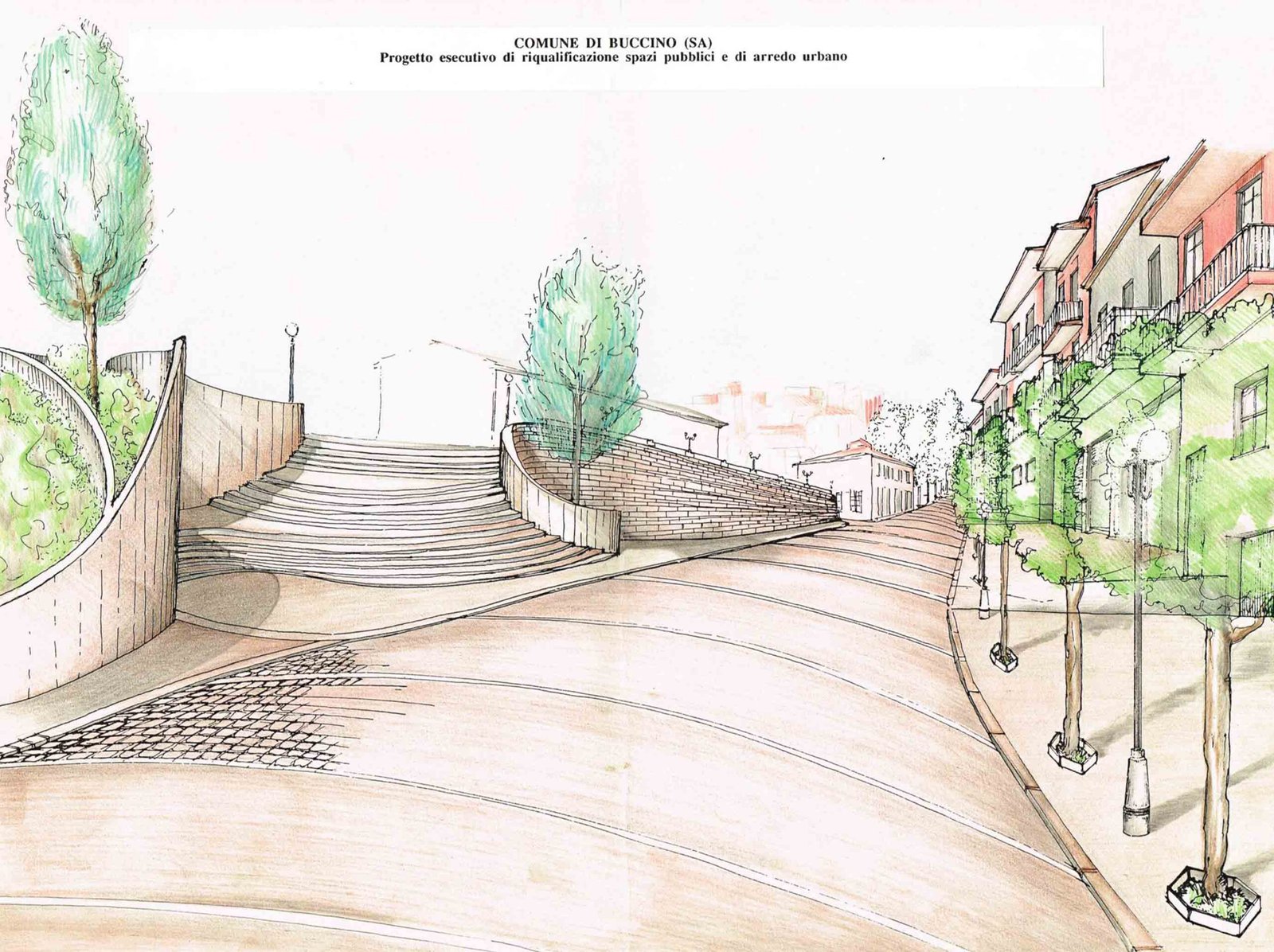 Piano di Recupero – Progetto esecutivo di riqualificazione spazi pubblici e di arredo urbano